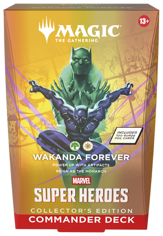 Magic Marvel Super Heroes Collector Commander Deck