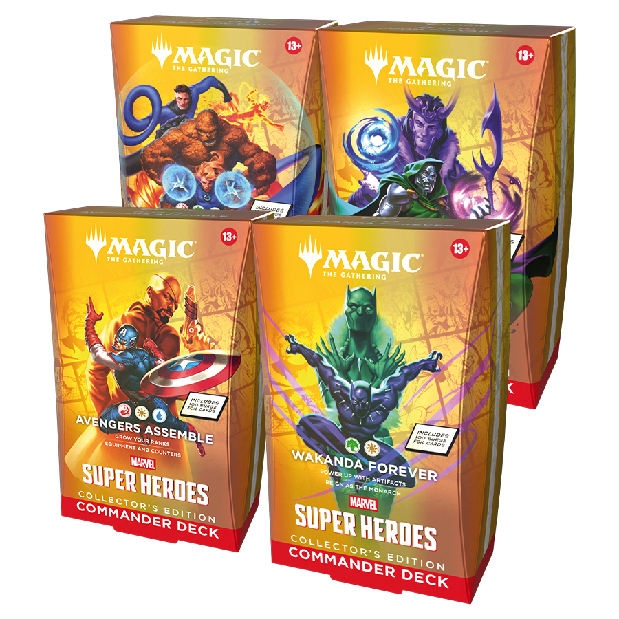 Magic Marvel Super Heroes Collector Commander Deck