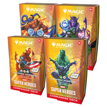 Magic Marvel Super Heroes Collector Commander Deck