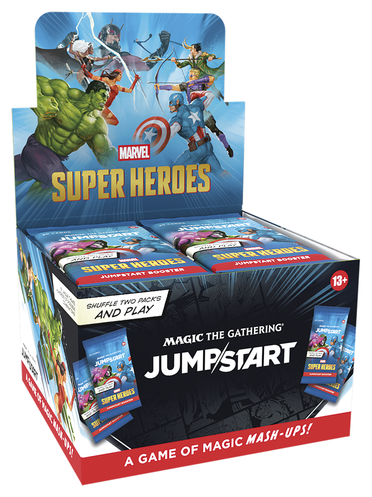 Magic Marvel Super Heroes Jumpstart Booster Box (Preorder)