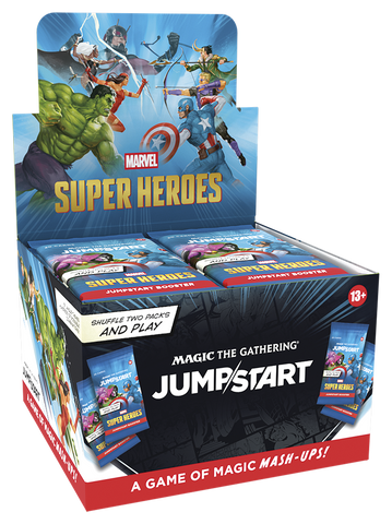Magic Marvel Super Heroes Jumpstart Booster Box (Preorder)