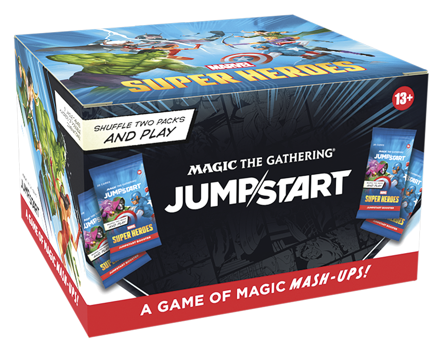 Magic Marvel Super Heroes Jumpstart Booster Box (Preorder)