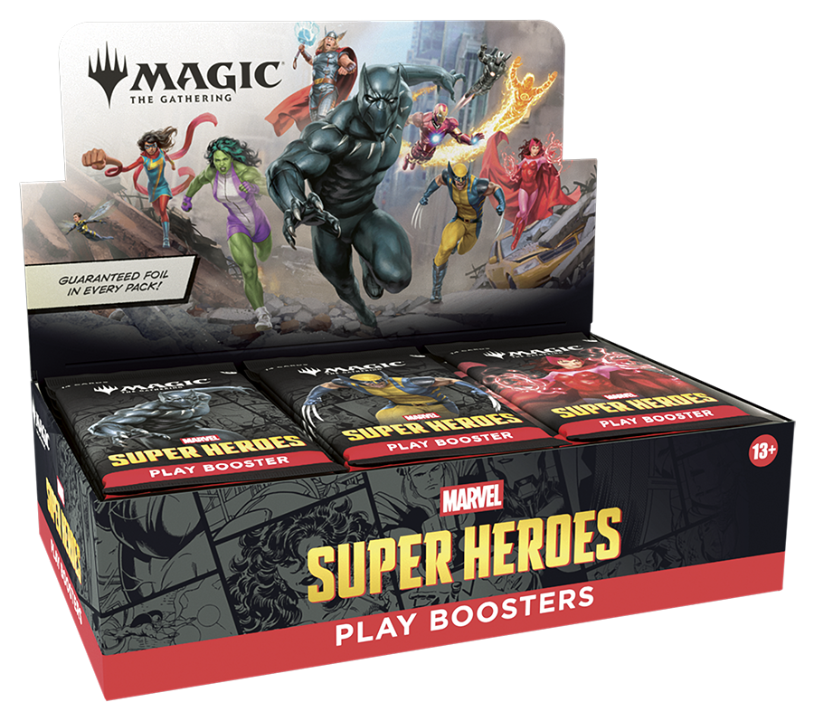 Magic Marvel Super Heroes Play Booster Box (Preorder)