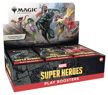 Magic Marvel Super Heroes Play Booster Box (Preorder)