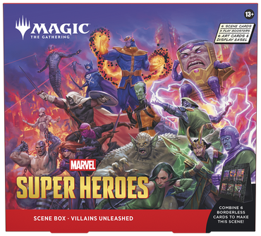 Magic Marvel Super Heroes Scene Box