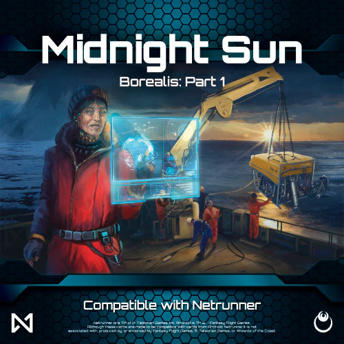 Midnight Sun: Borealis Part 1 Expansion (Compatible with Netrunner)