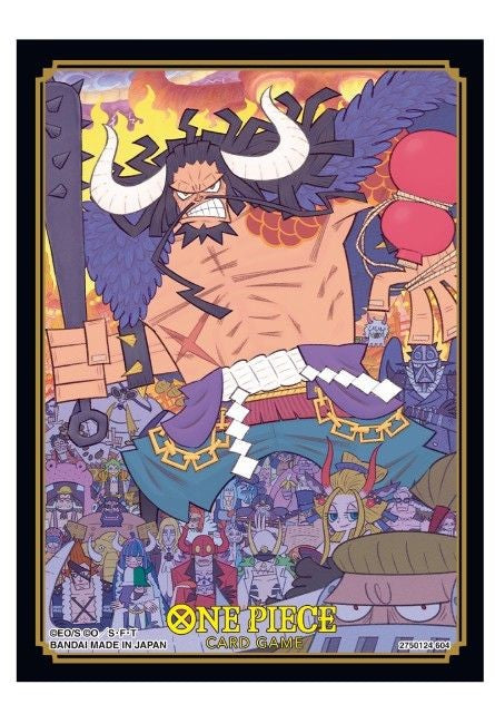 One Piece Card Game: Official Sleeves– TCG+ Limited Edition: Kaido