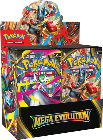 Pokemon TCG Mega Evolution Enhanced Booster Box (Purchase Limit 6 Booster Boxes per customer) (Preorder)