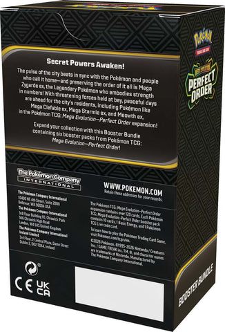 Pokemon TCG Perfect Order Booster Bundle
