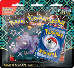 Pokemon TCG Paldean Fates Tech Sticker Blister