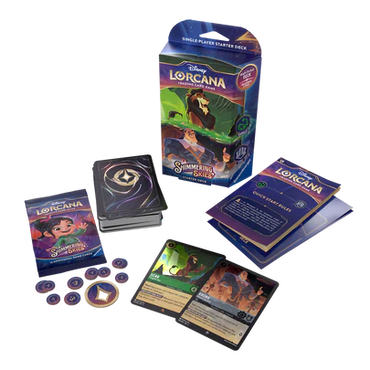 Disney Lorcana TCG: Shimmering Skies Starter Deck - Emerald Steel