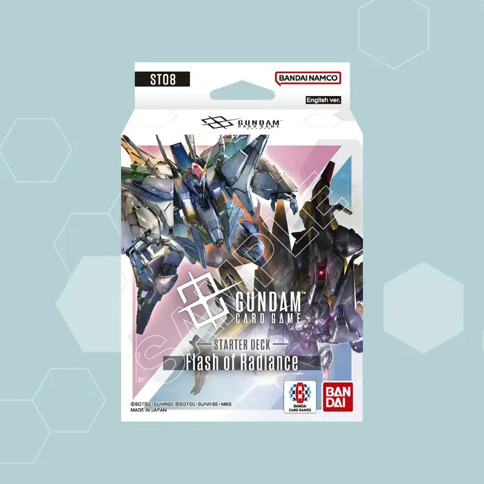Gundam Card Game Flash of Radiance ST08 Starter Deck