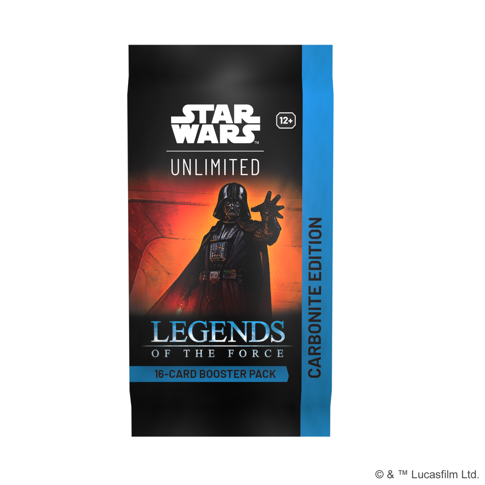Star Wars Unlimited Legends of the Force Carbonite Edition Booster Pack