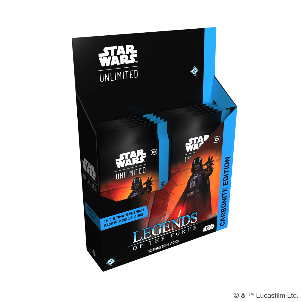 Star Wars Unlimited Legends of the Force Carbonite Edition Booster Box