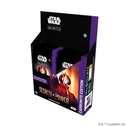 Star Wars Unlimited Secrets of Power Carbonite Booster Box (Preorder)