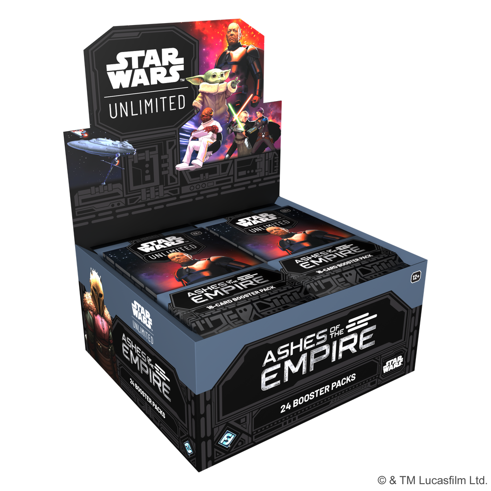 Star Wars Unlimited Ashes of the Empire Booster Box (Preorder)