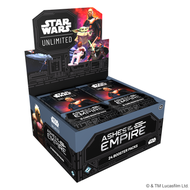 Star Wars Unlimited Ashes of the Empire Booster Box (Preorder)
