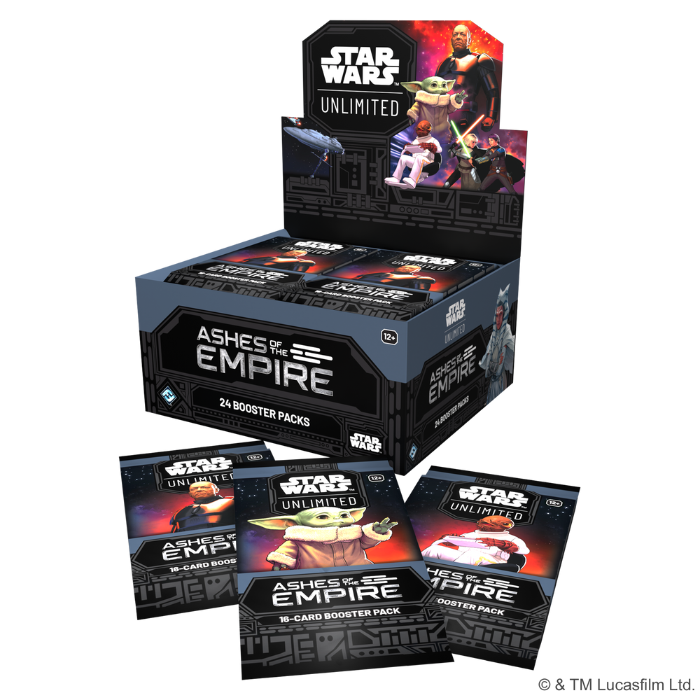 Star Wars Unlimited Ashes of the Empire Booster Box (Preorder)