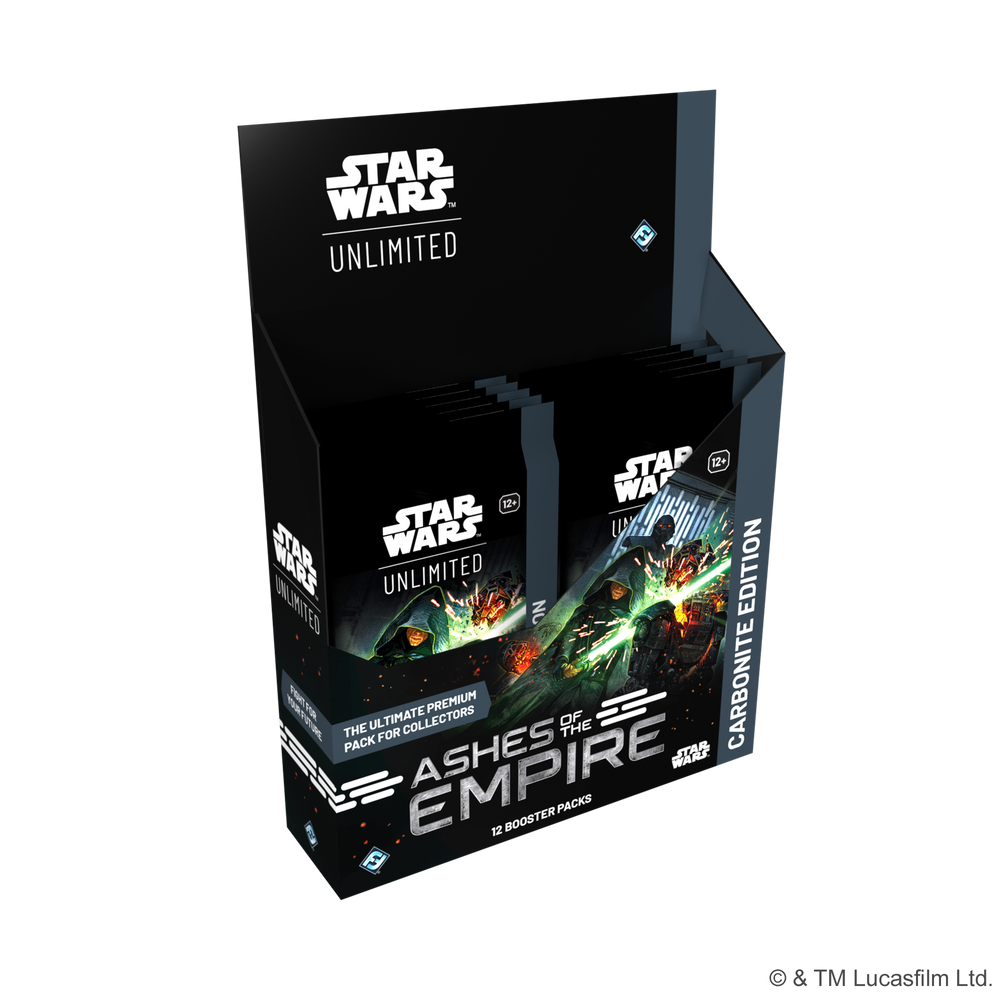 Star Wars Unlimited Ashes of the Empire Carbonite Booster Box (Preorder)