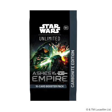 Star Wars Unlimited Ashes of the Empire Carbonite Booster Pack (Preorder)