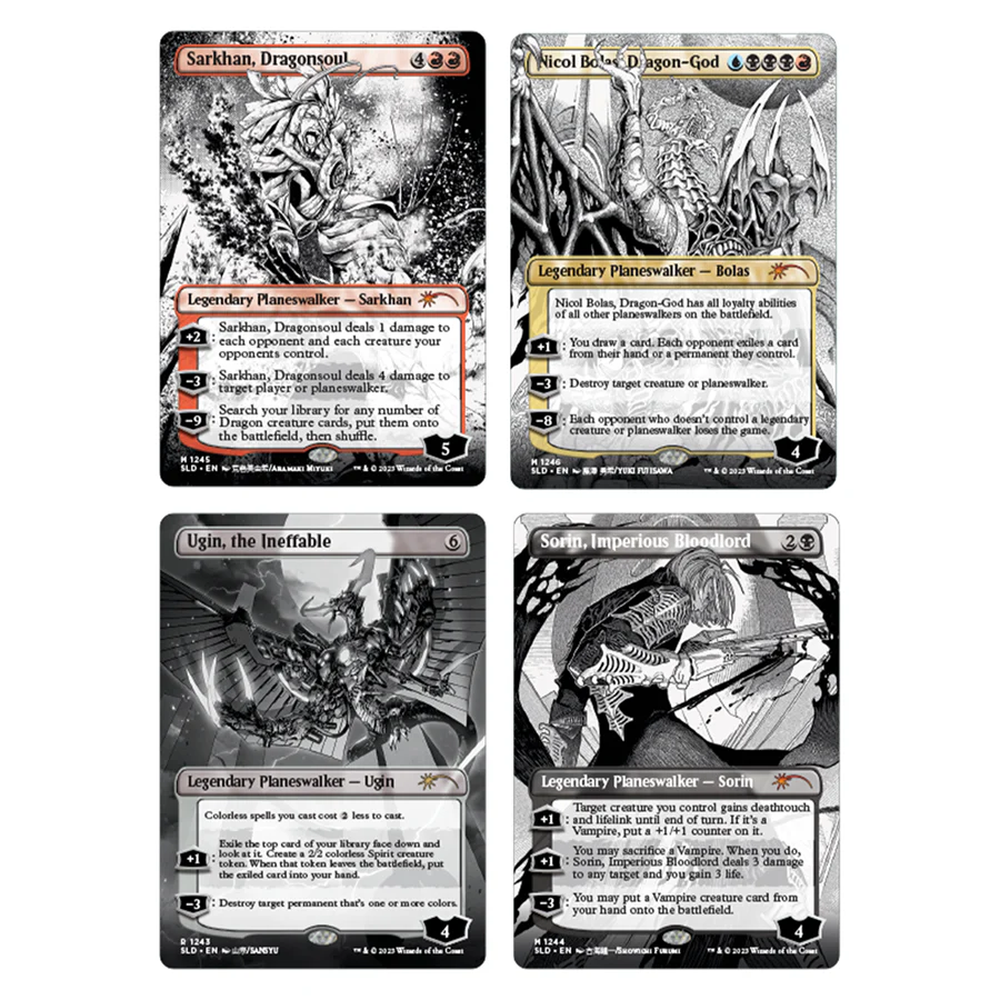 WPN Exclusive Secret Lair: More Borderless Planeswalkers
