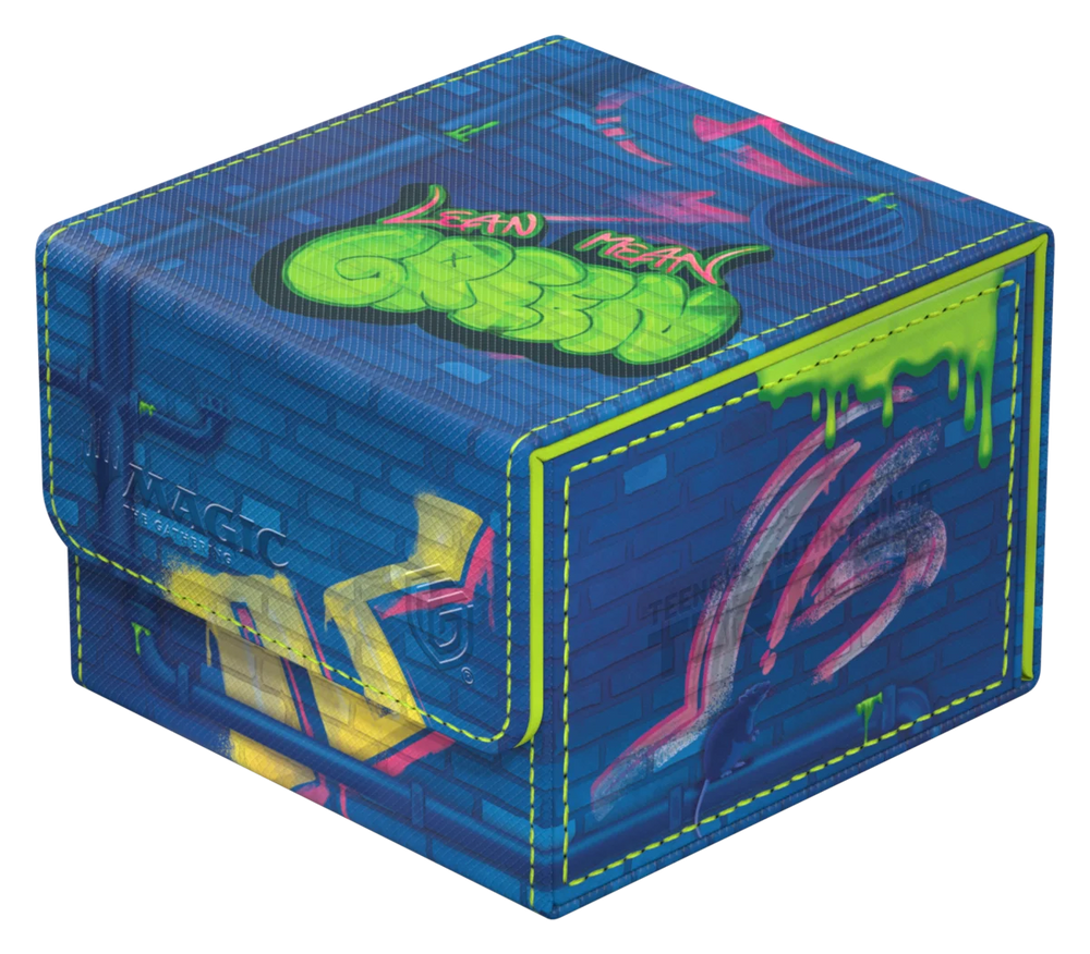 Ultimate Guard Deck Box – XenoSkin Sidewinder 133+ – MTG: TMNT – Sewer Walls