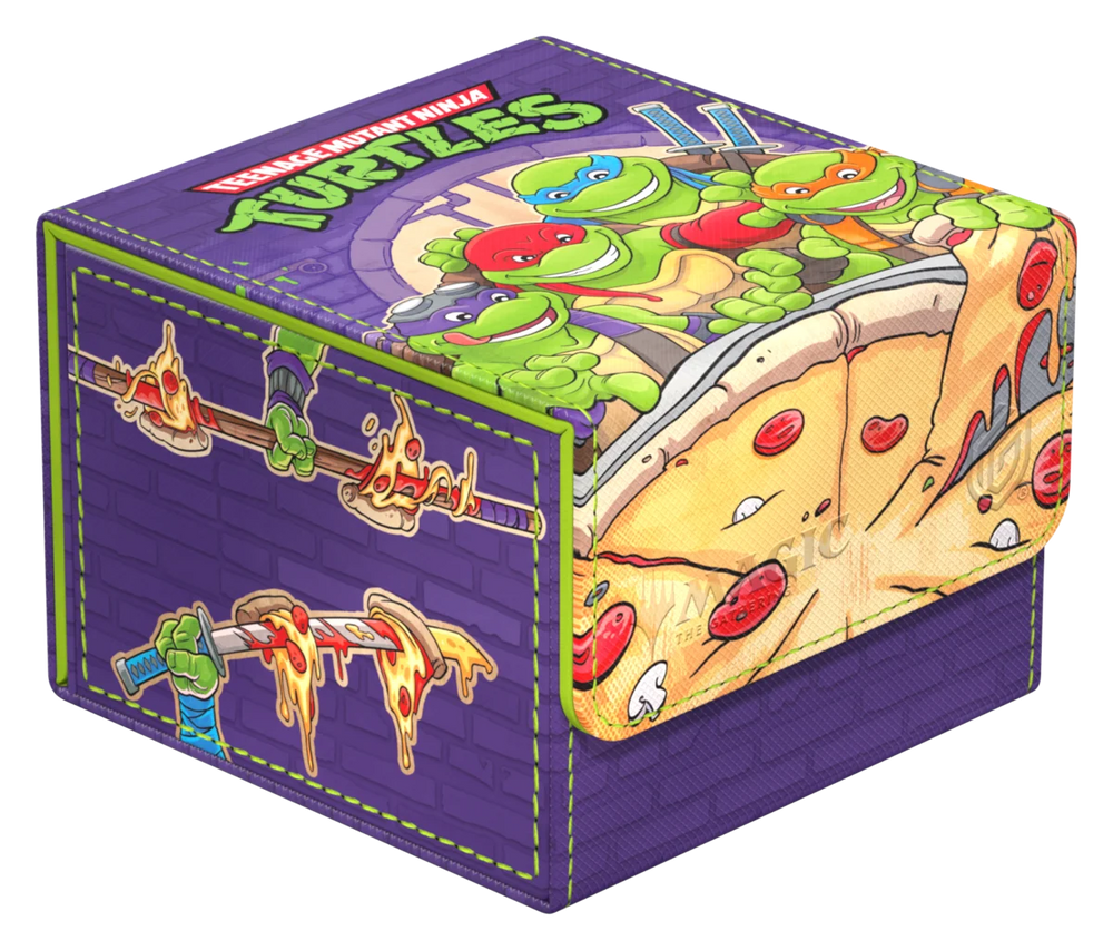 Ultimate Guard Deck Box – XenoSkin Sidewinder 133+ – MTG: TMNT – Pizza Box