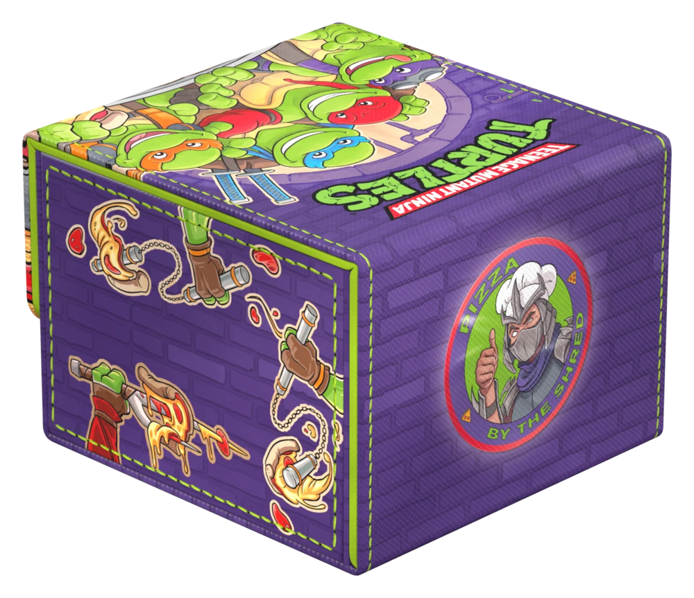 Ultimate Guard Deck Box – XenoSkin Sidewinder 133+ – MTG: TMNT – Pizza Box