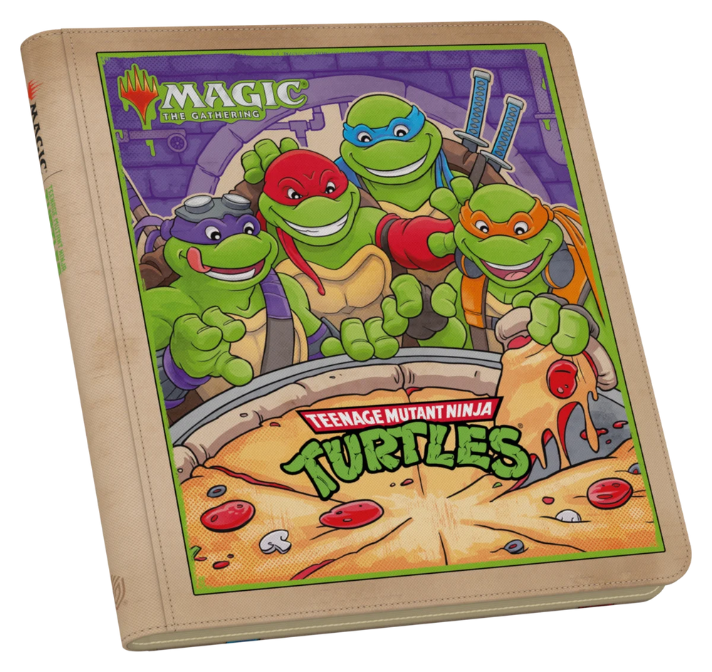 Ultimate Guard Portfolio – XenoSkin ZipFolio 480 – MTG: TMNT – Pizza Box