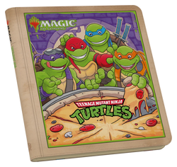 Ultimate Guard Portfolio – XenoSkin ZipFolio 480 – MTG: TMNT – Pizza Box