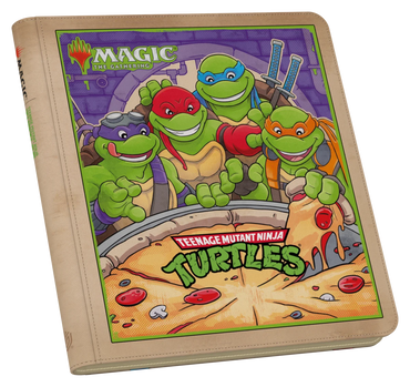 Ultimate Guard Portfolio – XenoSkin ZipFolio 480 – MTG: TMNT – Pizza Box