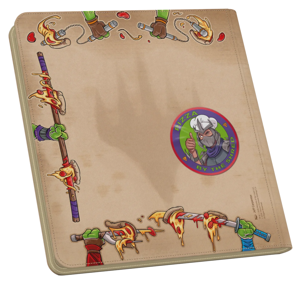 Ultimate Guard Portfolio – XenoSkin ZipFolio 480 – MTG: TMNT – Pizza Box