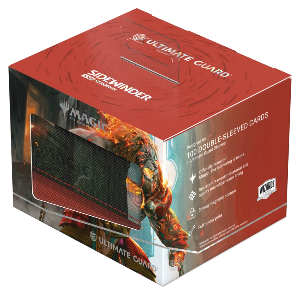 Ultimate Guard Deck Box – XenoSkin Sidewinder 100+ – MTG: Reality Fracture: Ajani, Path of Vengeance