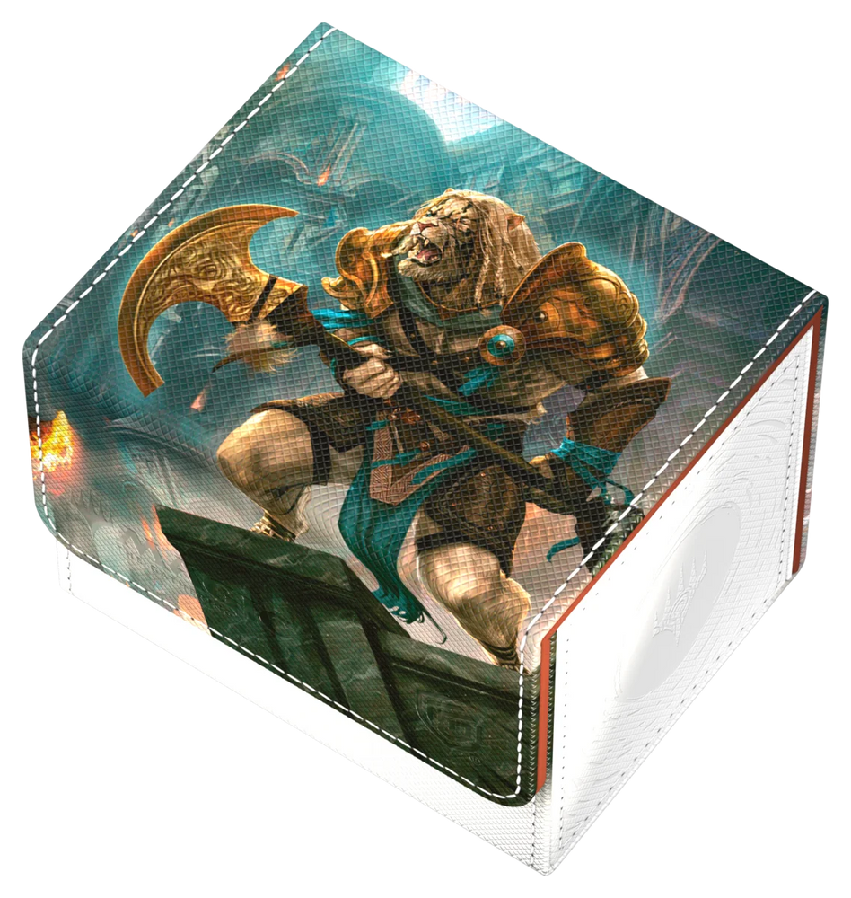 Ultimate Guard Deck Box – XenoSkin Sidewinder 100+ – MTG: Reality Fracture: Ajani, Counterattack Leader