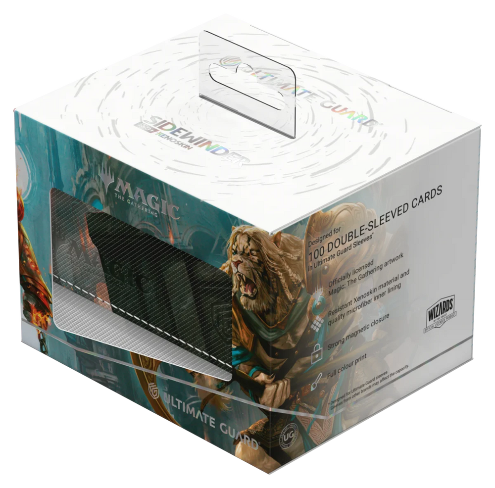 Ultimate Guard Deck Box – XenoSkin Sidewinder 100+ – MTG: Reality Fracture: Ajani, Counterattack Leader