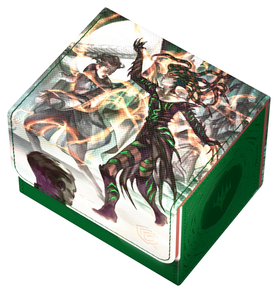 Ultimate Guard Deck Box – XenoSkin Sidewinder 100+ – MTG: Reality Fracture: Vraska, Petrifying Assassin