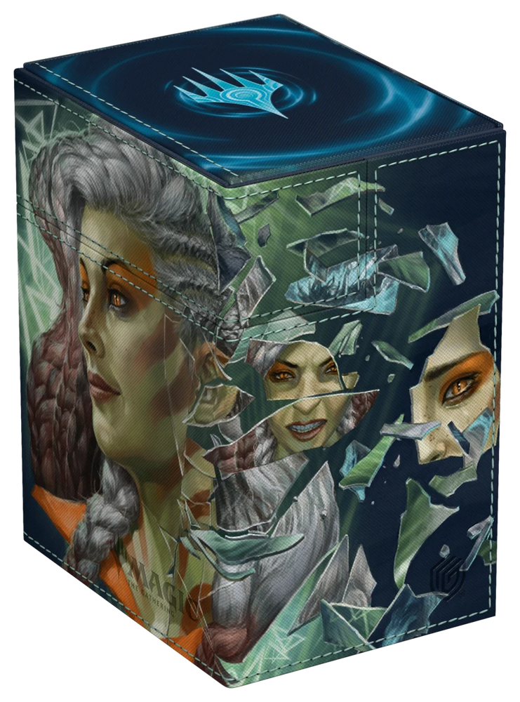 Ultimate Guard Deck Box – XenoSkin Flip'n'Tray 133+ – MTG: Reality Fracture: Way of the Mind Sculptor / Way of the Paradox