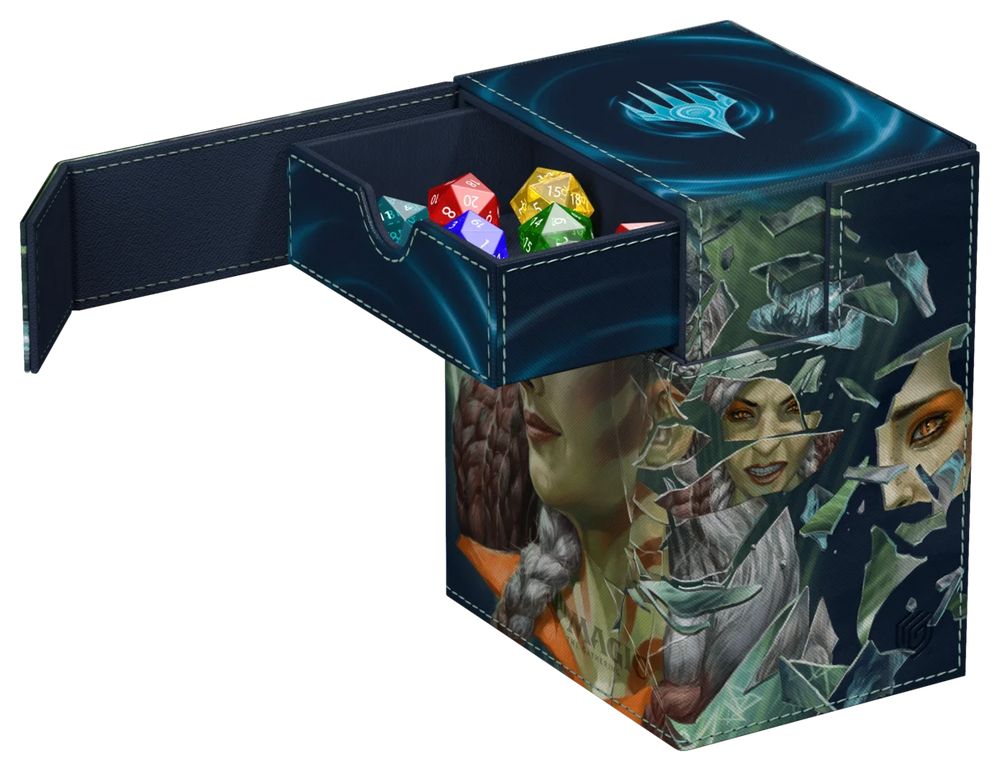 Ultimate Guard Deck Box – XenoSkin Flip'n'Tray 133+ – MTG: Reality Fracture: Way of the Mind Sculptor / Way of the Paradox