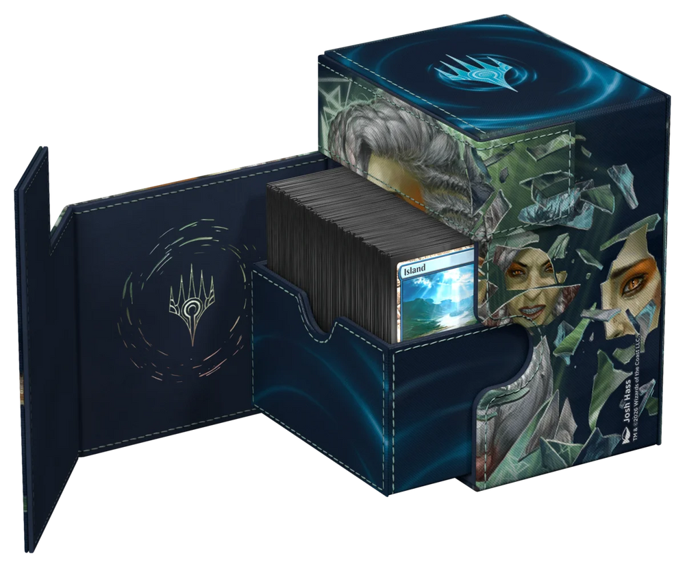 Ultimate Guard Deck Box – XenoSkin Flip'n'Tray 133+ – MTG: Reality Fracture: Way of the Mind Sculptor / Way of the Paradox