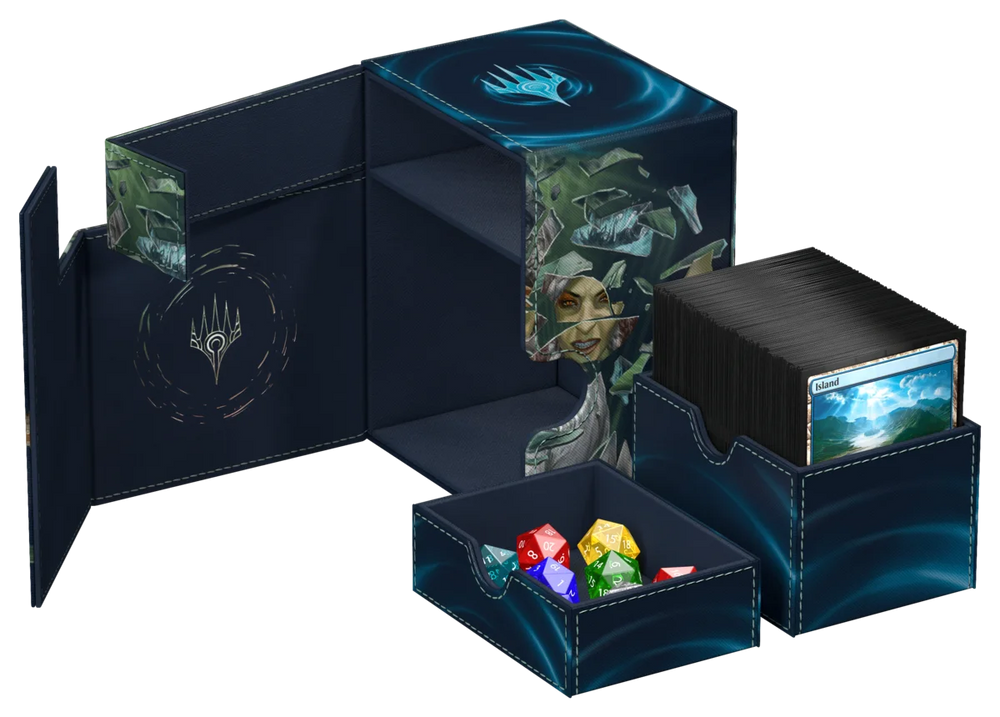Ultimate Guard Deck Box – XenoSkin Flip'n'Tray 133+ – MTG: Reality Fracture: Way of the Mind Sculptor / Way of the Paradox