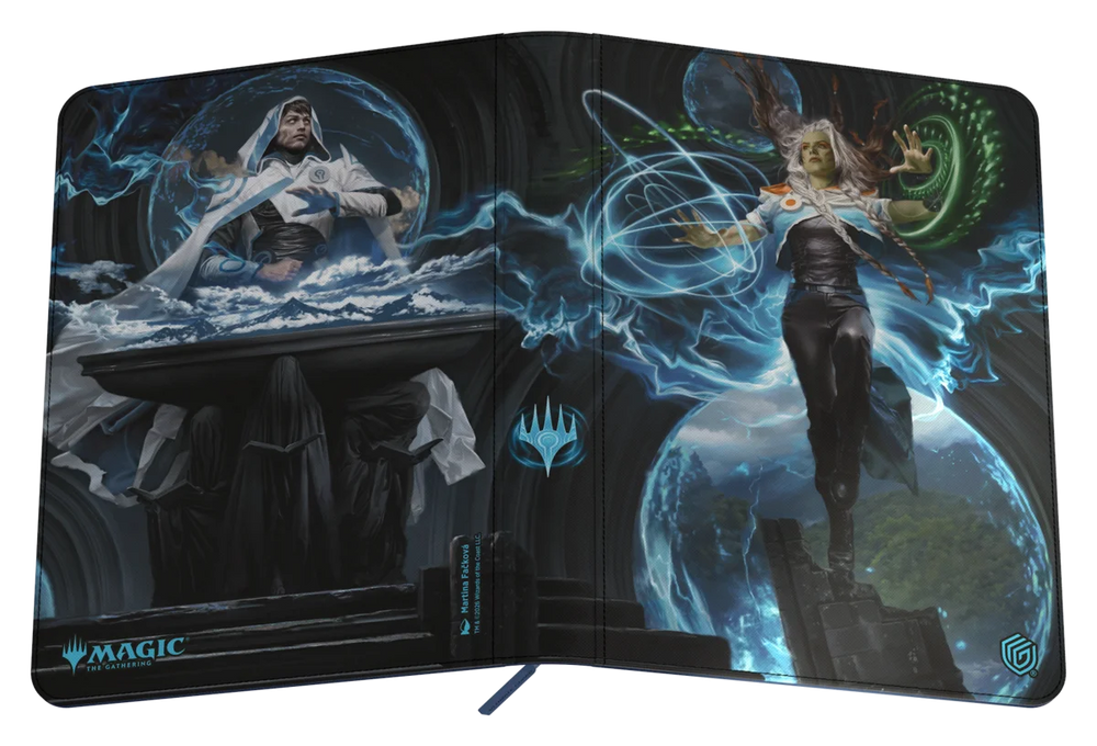 Ultimate Guard Portfolio – XenoSkin Zipfolio 360 – MTG: Reality Fracture: Jace, Reality Sculptor / Tam, the Possibility