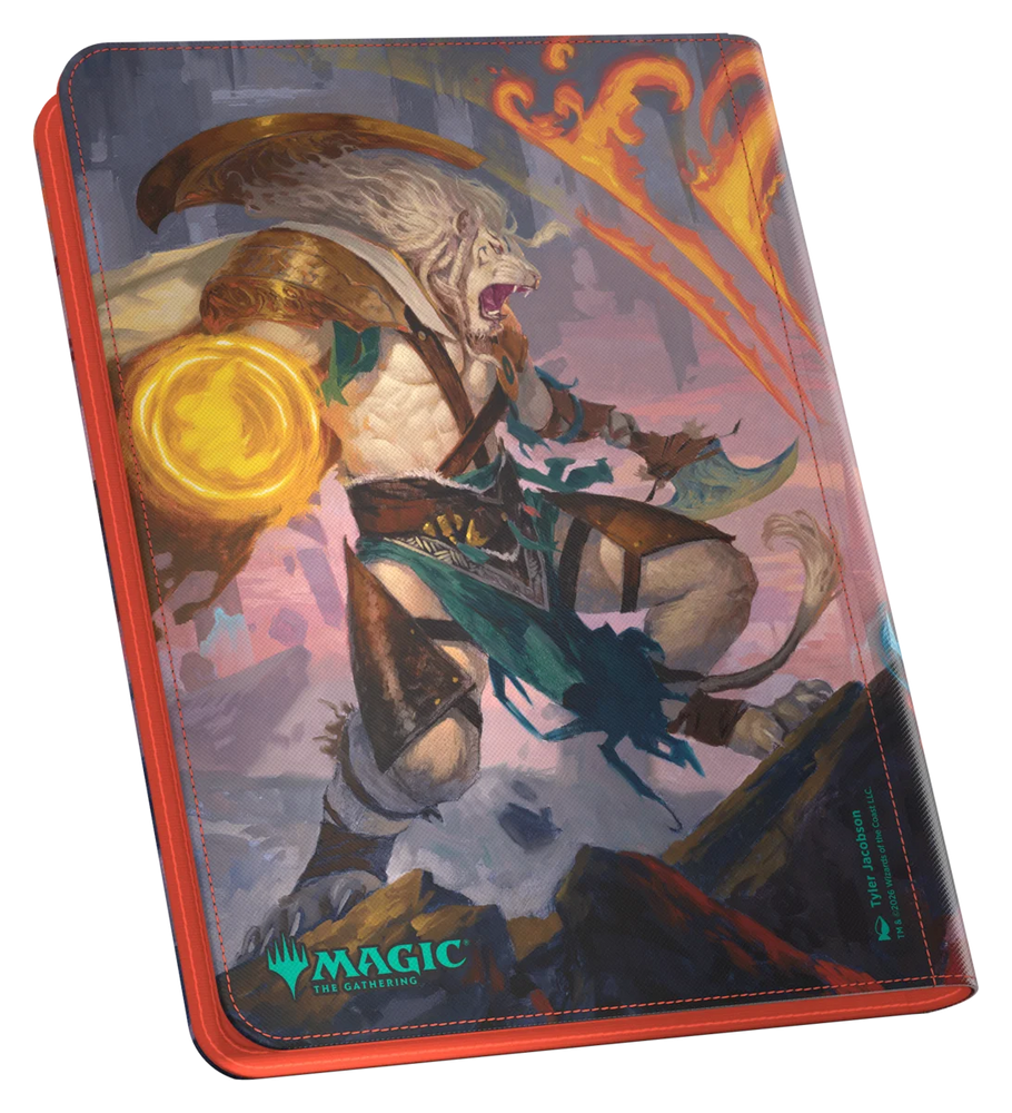 Ultimate Guard Portfolio – XenoSkin Zipfolio 360 – MTG: Reality Fracture: Ajani Resolute / Ajani Unrelenting