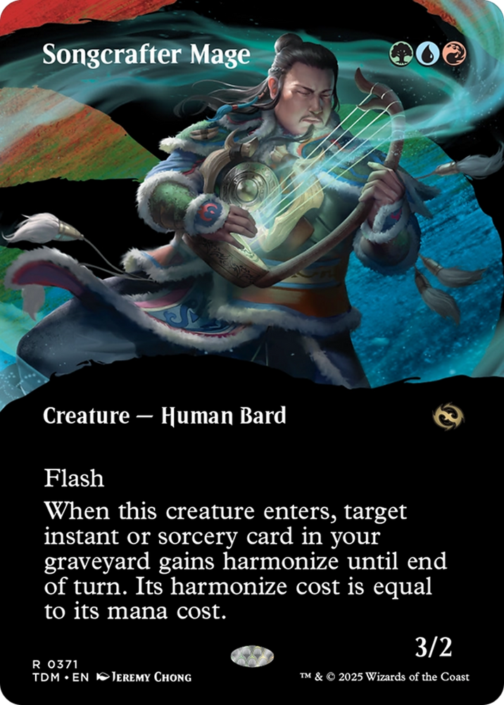 Songcrafter Mage (Borderless) [Tarkir: Dragonstorm]