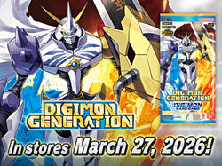 Digimon Card Game Digimon Generation Advanced Booster Box [AD-01]