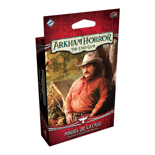 Arkham Horror The Card Game – Investigator Deck: Miguel de la Cruz (Preorder)