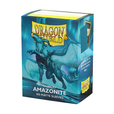 Dragon Shield Matte Sleeves - Sparkles: Amazonite