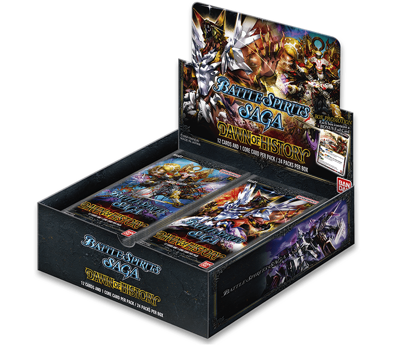 Battle Spirits Saga Card Game Set 01 Dawn of History Booster Pack