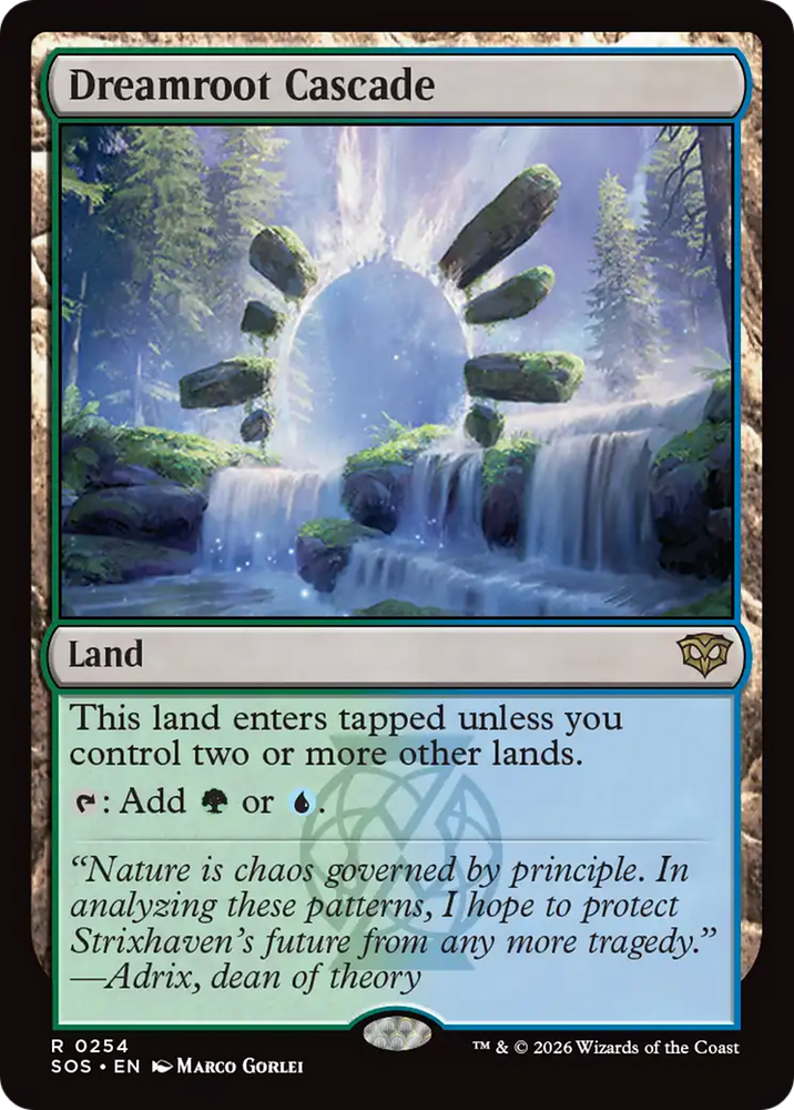 Dreamroot Cascade [Secrets of Strixhaven]