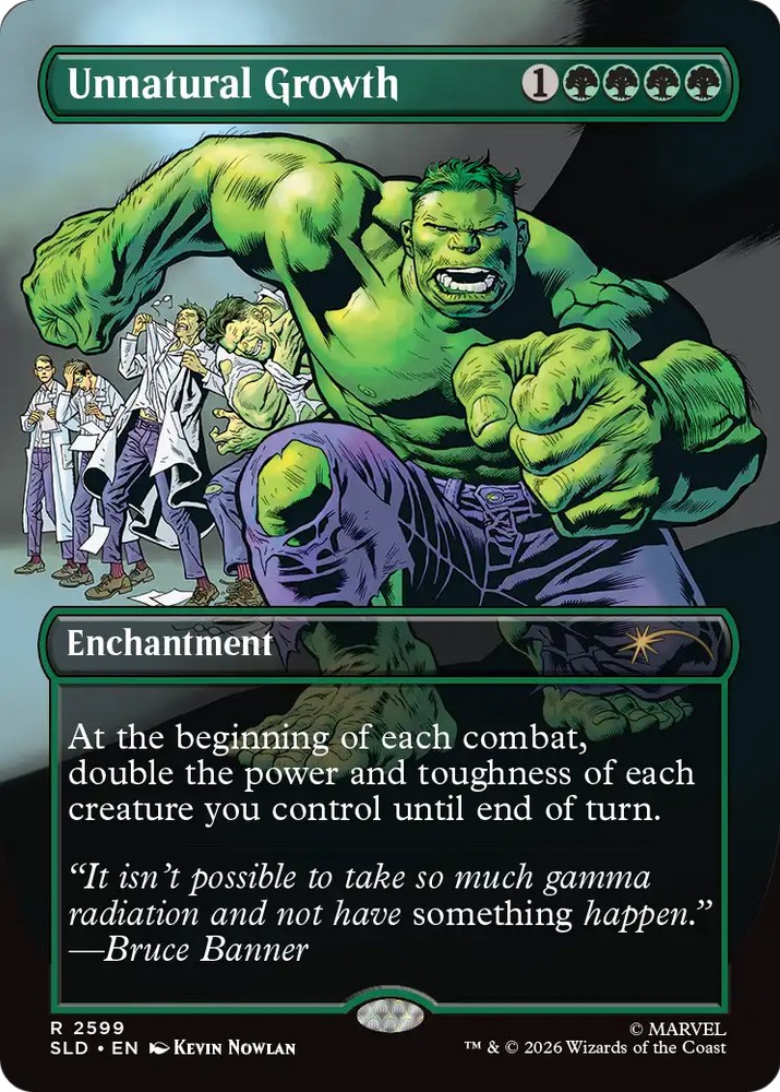 Unnatural Growth (2599) [Secret Lair Drop Series]
