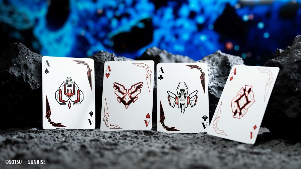 Bicycle Gundam Unicorn Playing Cards